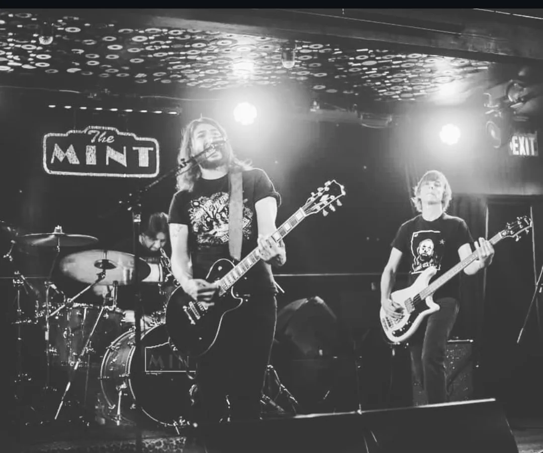 99 Rising on stage at The Mint in Los Angeles